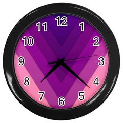 Tri 01 Wall Clocks (black)