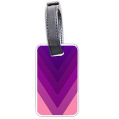 Tri 01 Luggage Tags (one Side)  by jumpercat