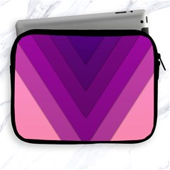 Tri 01 Apple Ipad 2/3/4 Zipper Cases by jumpercat