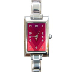 Tri 02 Rectangle Italian Charm Watch by jumpercat