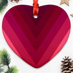 Tri 02 Heart Ornament (two Sides)