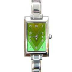 Tri 03 Rectangle Italian Charm Watch by jumpercat