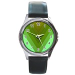 Tri 03 Round Metal Watch Front