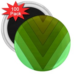 Tri 03 3  Magnets (100 Pack) by jumpercat