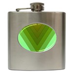 Tri 03 Hip Flask (6 oz) Front