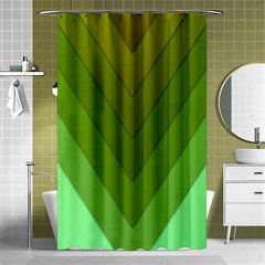 Tri 03 Shower Curtain 48  X 72  (small)  by jumpercat