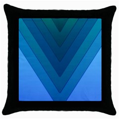 Tri 04 Throw Pillow Case (black) by jumpercat