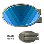 Tri 04 Money Clips (Oval)  Front