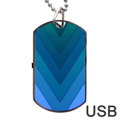 Tri 04 Dog Tag Usb Flash (two Sides) by jumpercat