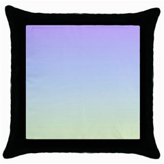 Vanilla Gradient Throw Pillow Case (black) by jumpercat