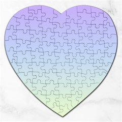 Vanilla Gradient Jigsaw Puzzle (heart) by jumpercat