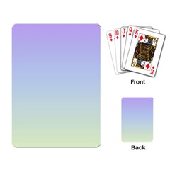 Vanilla Gradient Playing Card