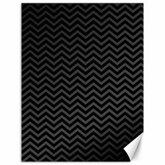 Dark Chevron Canvas 12  X 16   by jumpercat