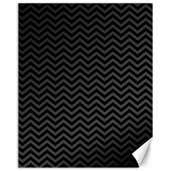 Dark Chevron Canvas 16  X 20   by jumpercat