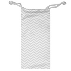 Light Chevron Jewelry Bag