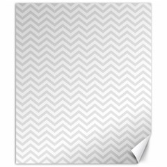 Light Chevron Canvas 8  X 10  by jumpercat