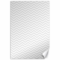 Light Chevron Canvas 24  X 36  by jumpercat