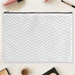 Light Chevron Cosmetic Bag (XXXL)  Front