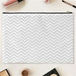 Light Chevron Cosmetic Bag (XXXL)  Back