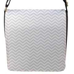 Light Chevron Flap Messenger Bag (s) by jumpercat