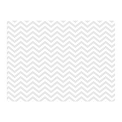 Light Chevron Double Sided Flano Blanket (mini) 