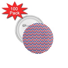 Navy Chevron 1 75  Buttons (100 Pack)  by jumpercat