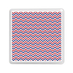 Navy Chevron Memory Card Reader (square)  by jumpercat