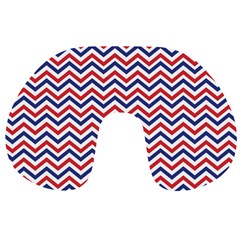 Navy Chevron Travel Neck Pillows by jumpercat