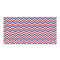 Navy Chevron Satin Wrap by jumpercat