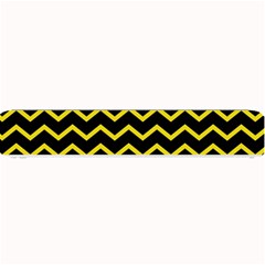 Yellow Chevron Small Bar Mats