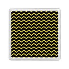 Yellow Chevron Memory Card Reader (square)  by jumpercat