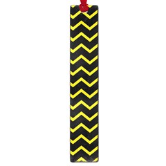 Yellow Chevron Large Book Marks by jumpercat