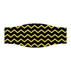 Yellow Chevron Stretchable Headband