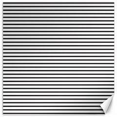 Basic Horizontal Stripes Canvas 20  X 20   by jumpercat