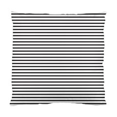 Basic Horizontal Stripes Standard Cushion Case (one Side)