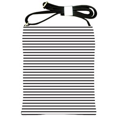 Basic Horizontal Stripes Shoulder Sling Bags