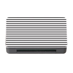 Basic Horizontal Stripes Memory Card Reader With Cf by jumpercat