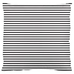 Basic Horizontal Stripes Standard Flano Cushion Case (two Sides)