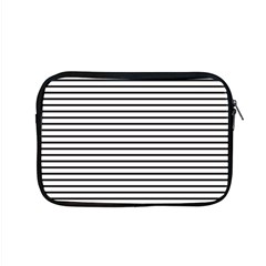 Basic Horizontal Stripes Apple Macbook Pro 15  Zipper Case by jumpercat