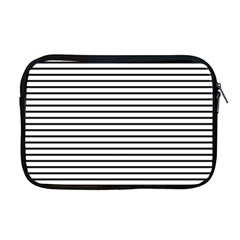 Basic Horizontal Stripes Apple Macbook Pro 17  Zipper Case by jumpercat