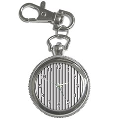 Basic Vertical Stripes Key Chain Watches