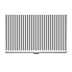 Basic Vertical Stripes Business Card Holders