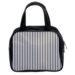 Basic Vertical Stripes Classic Handbags (2 Sides) by jumpercat