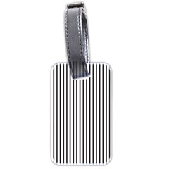 Basic Vertical Stripes Luggage Tags (two Sides) by jumpercat