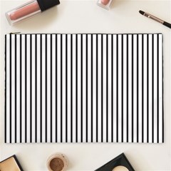 Basic Vertical Stripes Cosmetic Bag (xxl)  by jumpercat