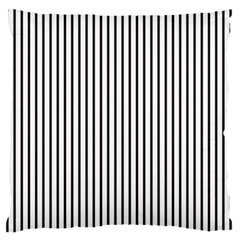 Basic Vertical Stripes Standard Flano Cushion Case (one Side)