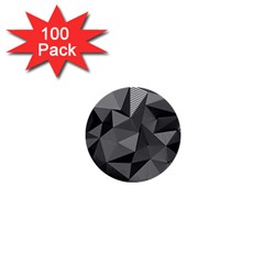 Geometric Doodle 1  Mini Buttons (100 Pack) 