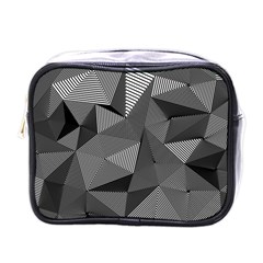 Geometric Doodle Mini Toiletries Bags by jumpercat