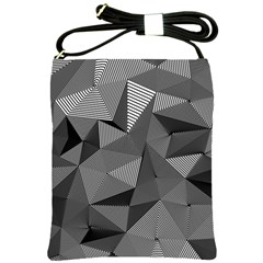 Geometric Doodle Shoulder Sling Bags by jumpercat