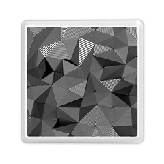 Geometric Doodle Memory Card Reader (square)  by jumpercat